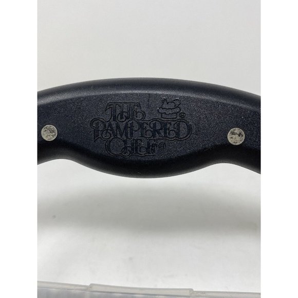 Pampered Chef Hand Held Serrated Chopper Slicer Dough Cutter Kitchen Tool - Picture 3 of 3